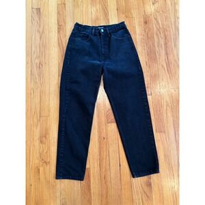 Guess Vintage High‎ Waist Jeans Black Denim Mom Jeans 30